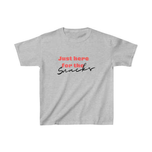 Just Here For The Snacks - Child T-shirt